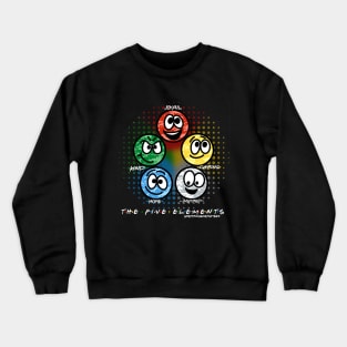 The Five Elements Digital Crewneck Sweatshirt